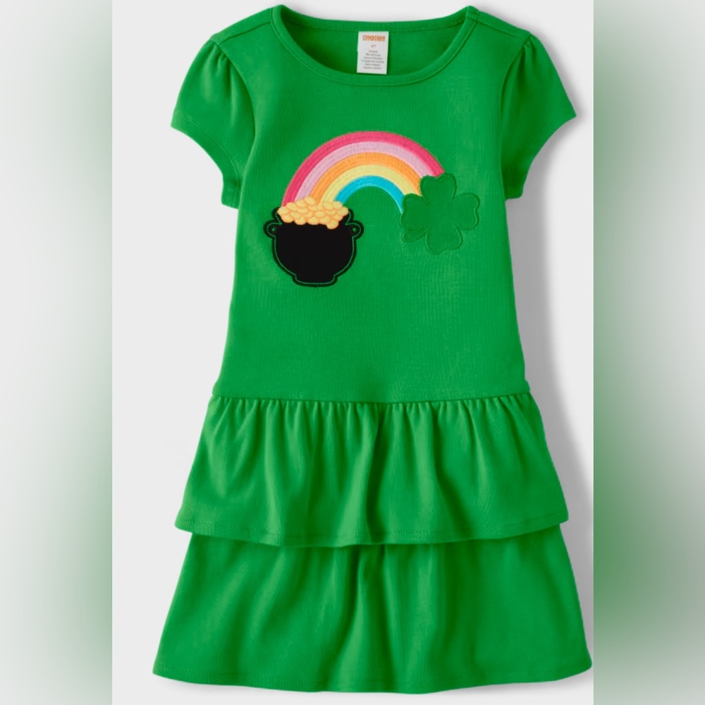 Gymboree Embroidered Tiered Dress
